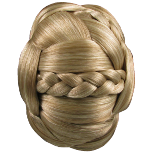 Jessica Simpson Hairdo Braided Chignon Clip In Bun Hair Golden Wheat 1