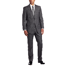 Cà vạt nam CV68 Nathan Gray Two Button Trim Fit Suit